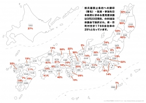 ②【地図】日本政府に核兵器禁止条約へ調印・批准を求める意見書の自治体議会での採択状況（2020年3月23日）写真.jpg